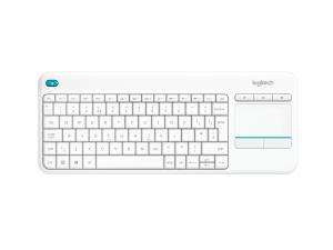 Wireless Touch Keyboard K400 Plus - White - Qwertzu Swiss-Lux