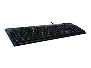 G815 Lightsync RGB Mechanical Gaming Keyboard Black - Qwerty Dansk Tactile