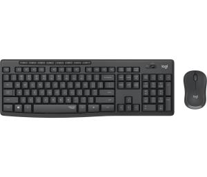 Mk295 Silent Wireless Combo Graphite Azerty French