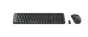 Wireless Combo MK220 Qwerty Ell - Mediter