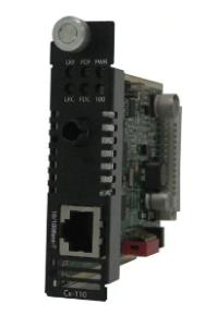 Cm-110-s1st20u Media Convertermanaged 10/100 Sm 1310/1550nm 20k
