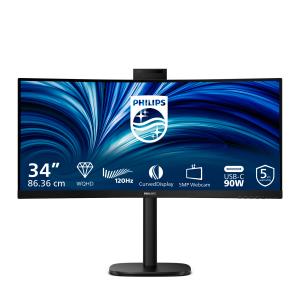 Desktop USB-c Curved Monitor - 34b2u3600ch - 34in - 3440x1440