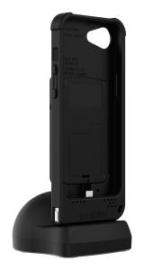 Durasled - Ds840 - Perform. Barcode Sled Reader iPhone 16e Chg Dock