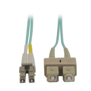 10GB DUPLEX MULTIMODE 50/125 OM3 LSZH FIBER PATCH CABLE (LC/S
