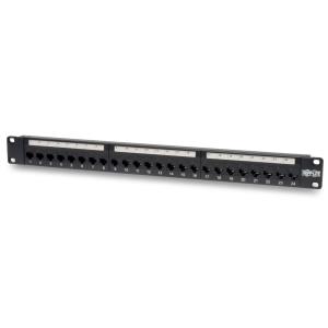 24-PORT 1U CAT6/CAT5 PATCH PANEL