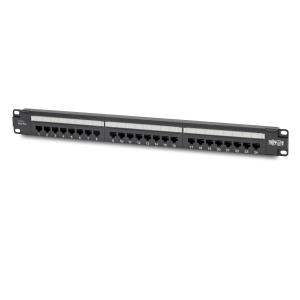 24PT CAT6 PATCH PANEL POE+ COMPLIANT RJ45 1URM