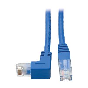 TRIPP LITE Patch Cable - CAT6 - molded - 30cm - Blue - Right-Angle Down