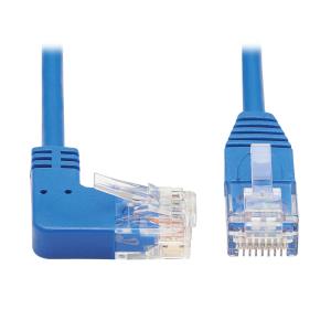 RIGHT-ANGLE CAT6 GIGABIT MOLDED SLIM UTP ETHERNET CABLE (RJ45 RI