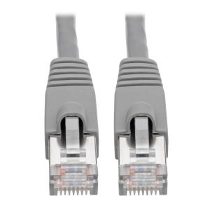 CAT6A 10G SNGLS SHIELDED STP ETHRNT RJ45 M/M POE GREY 1.83M