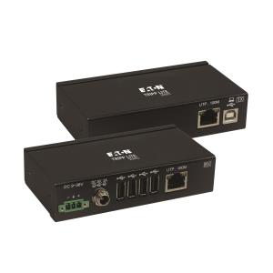 4-PORT IND USB/CAT6 EXT ESD POC USB 2.0 330 FT