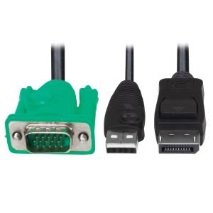VGA TO DISPLAYPORT AND USBA ADAPTER CABLE KIT FOR TRIPP LITE
