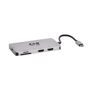 TRIPP LITE Docking Station USB-C - 2x HDMI / 3x USB A / USB C / SD / Micro SD - 100w Power delivery