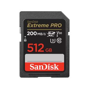 Extreme PRO 512GB SDHC Memory Card 200MB/s 140MB/s UHS-I Class 10 U3 V30