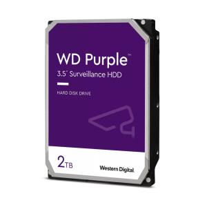 Hard Drive - WD Purple Surveillance WD23PURZ - 2TB - SATA 6Gb/s - 3.5in - 64MB Cache