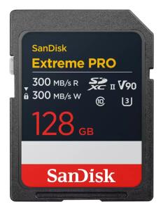 SD Extreme PRO 128GB SD UHS-II (V90)