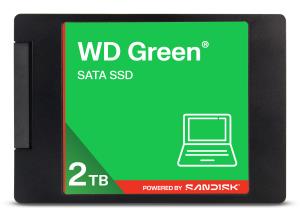 SSD - WD Green - 2TB - SATA 6Gb/s - 2.5in/7mm cased