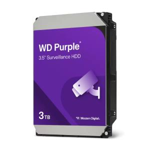 Hard Drive - WD PURPLE WD33PURZ - 3TB - SATA 6GB/S  - 3.5in - 5400RPM - 128MB