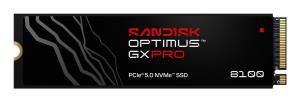 SanDisk Optimus GX PRO 8100 NVMe - 4TB - Pci-e 5.0 x4 - M.2 2280