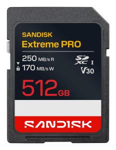 SanDisk Extreme PRO SD UHS-I 512GB 250MB/s