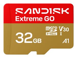 SanDisk Extreme GO microSD UHS-I Card - 32GB 100MB/s