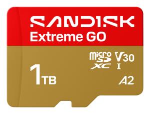 SanDisk Extreme GO microSD UHS-I Card - 1TB 240MB/s