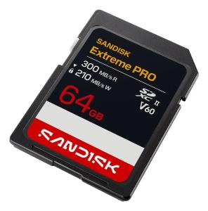 SanDisk Extreme PRO SDXC UHS-II V60 Card - 64GB