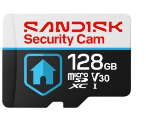 SANDISK Security Cam Card - Up to 100MB/s - 128GB