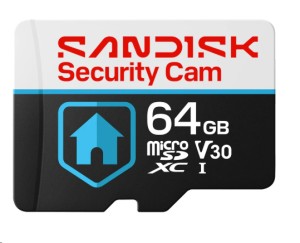 SANDISK Security Cam Card - Up to 100MB/s - 64GB