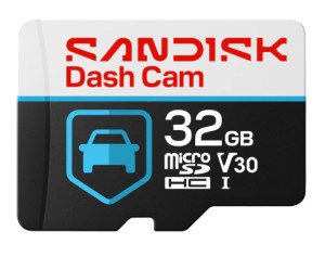 SANDISK Dash Cam Card - Up to 100MB/s - 64GB