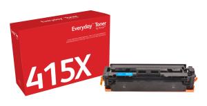 Everyday Compatible Toner Cartridge - HP 415X (W2031X) - High Capacity - 6000 Pages - Cyan