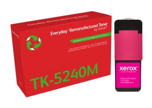 Everyday Remanufactured Compatible Toner Cartridge - Kyocera TK-5240M - Standard Yield - 3000 Pages - Magenta