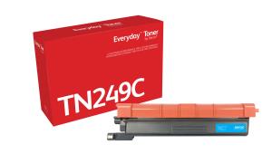 Everyday Compatible Toner Cartridge - Brother TN-249C - High Yield - 4000 Pages - Cyan