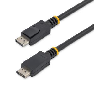 DisplayPort Cable With Latches - M/m 0.5m