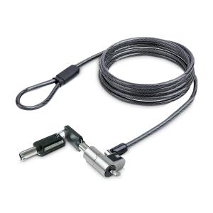 Laptop Cable Lock Nano Slot Steel Security Cable Keyed Lock