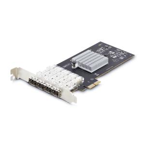 Gbe Sfp Network Card - 4-port Fiber Optic Gigabit Nic/controll