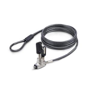 Slim Laptop Cable Lock 2m - Noble Wedge Slot Compatible