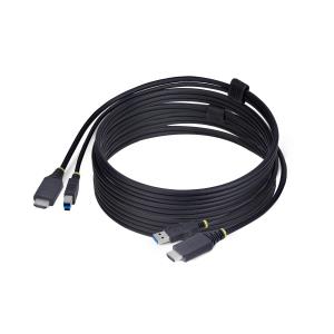 Hdmi And USB 5gbps KVM Cable, 4k 60hz, Hdmi 2.0 And USB Combo Cable For KVM Switches 3m