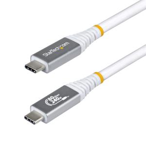 USB4 Cable USB-if Certified 8k120/dp2.1/240w/80gbp 1.5m White