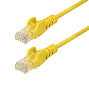 Patch Cable - CAT6 - Utp - 25cm - Yellow Slim