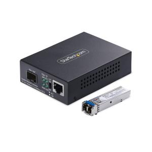 Gigabit Ethernet Copper-to-fiber Media Converter Sm Lc 20km