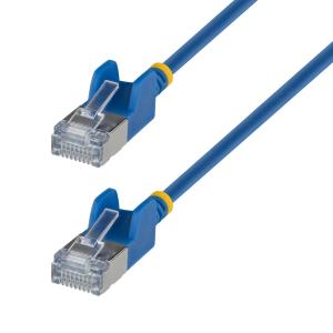 Patch Cable - CAT6a - Utp - 0.8m - Blue Slim