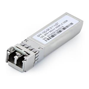 Uncoded Sfp+ Module, Industrial Temperature Range, 10gbps, Multi Mode Fiber (mmf), 300m [984ft], Lc Transceiver, 850nm