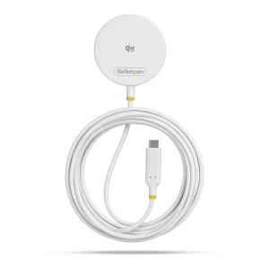 Qi2.2 25w Magnetic Wireless Charging Pad With 2m White