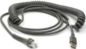 Cab-467 USB Type A Coiled 3.6m