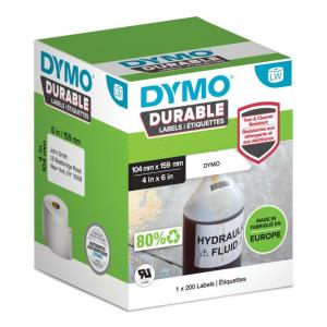 Durable 4XL Labels 104x159mm White Plastic