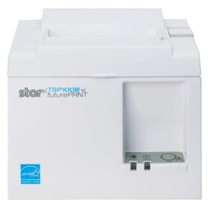 TSP143IIIBI2 WT E+U - Receipt Printer - Thermal - 80mm - Bluetooth - White EU and UK Version