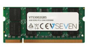 2GB DDR2 667MHZ CL5 NON ECC SO DIMM PC2-5300 1.8V LEG