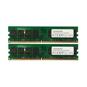 Memory 2x2GB Kit DDR2 800MHz Cl6 DIMM Pc2-6400 1.8v