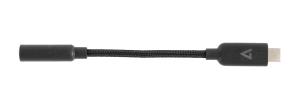 USB-C TO AUDIO AUX DONGLE ADAPT 3.5MM AUX AUDIO CABLE ADPT M/F