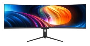 Desktop Curved USB-c Monitor - L490dq-has-e - 49in - 5120 X 1440 (dqhd)